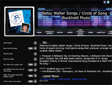 Tablet Screenshot of betsywaltersongs.com